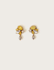 Statement Gem Earrings, , large