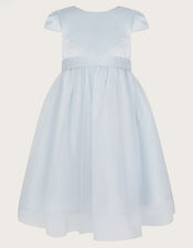 Tulle Bridesmaid Dress, Blue (PALE BLUE), large