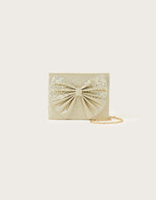 Glitter Bow Mini Bag, , large