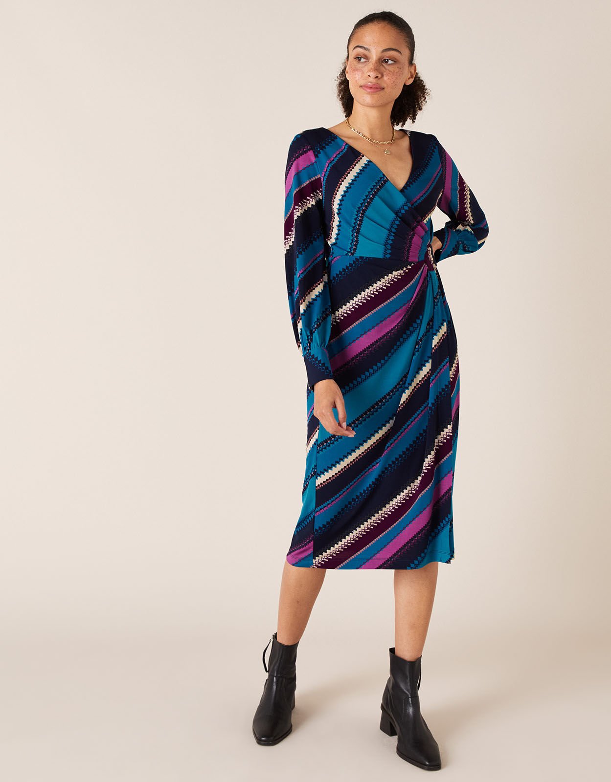 Monsoon multicoloured dress hot sale