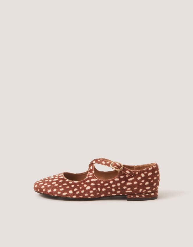 Dana Bambi Mary Jane Ballet Flats, Natural (NEUTRAL), large