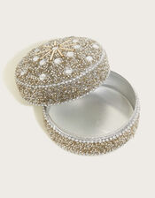 Shellac Trinket Box, Silver (SILVER), large