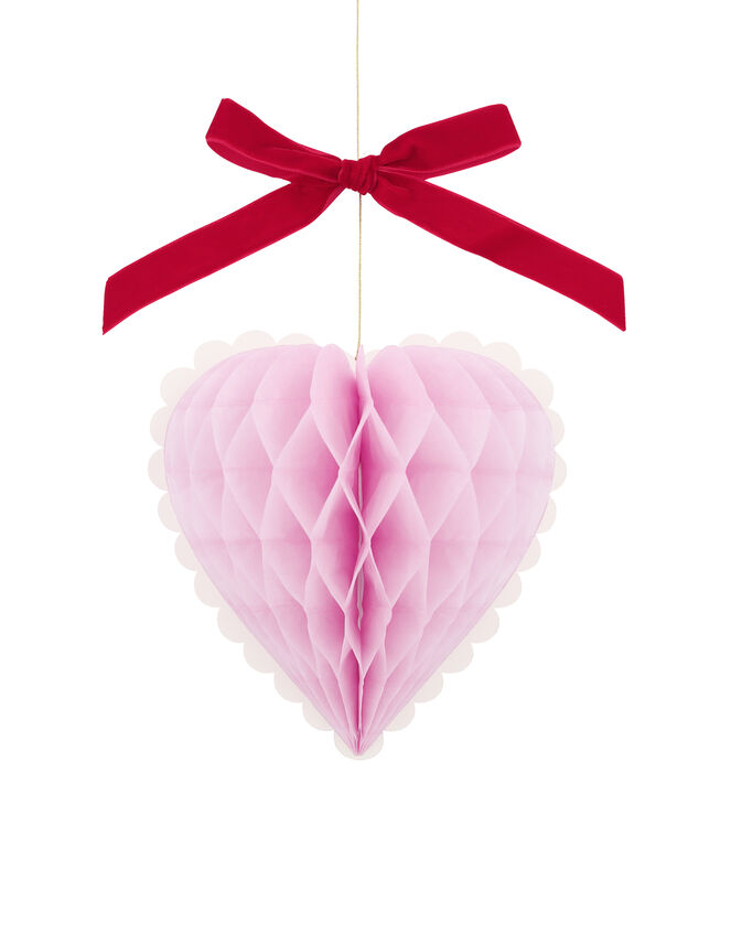 Meri Meri 3-Pack Honeycomb Heart Decorations, , large