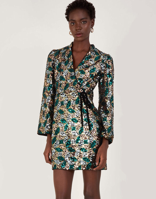 Sasha Wrap Sequin Romper Sasha Wrap Sequin Romper