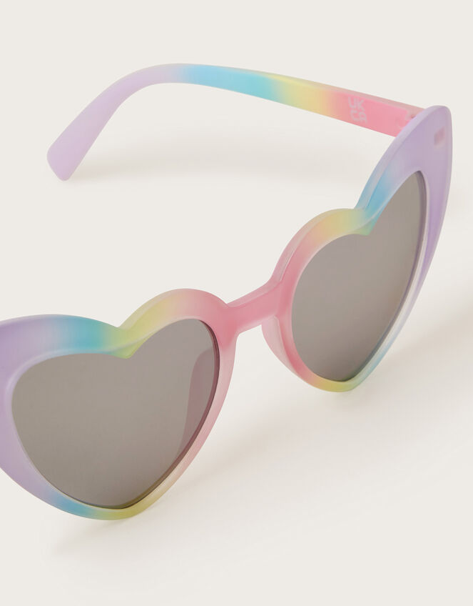 Ombre Heart Sunglasses, , large