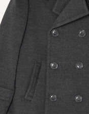 Smart Peacoat, Grey (GREY), large