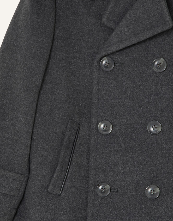 Smart Peacoat, Grey (GREY), large