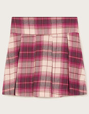 Pleated Tartan Skort, Pink (PINK), large