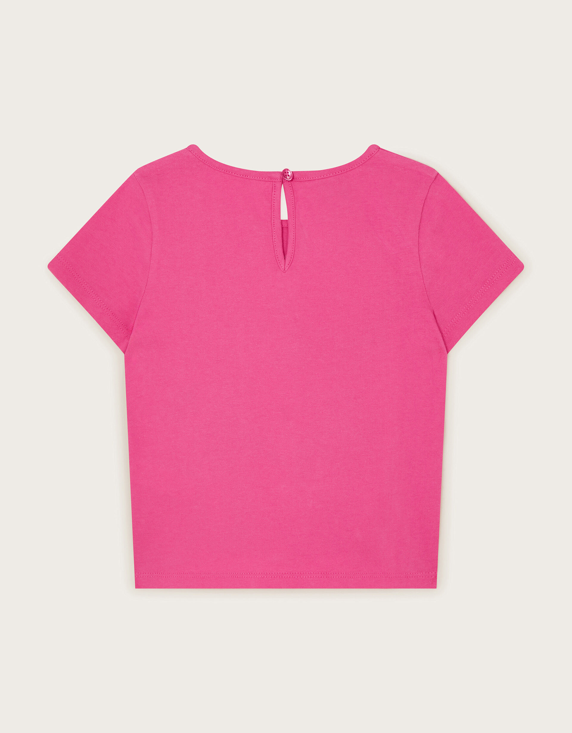 Sequin Embellished Fruit T-Shirt Pink | Girls' Tops & T