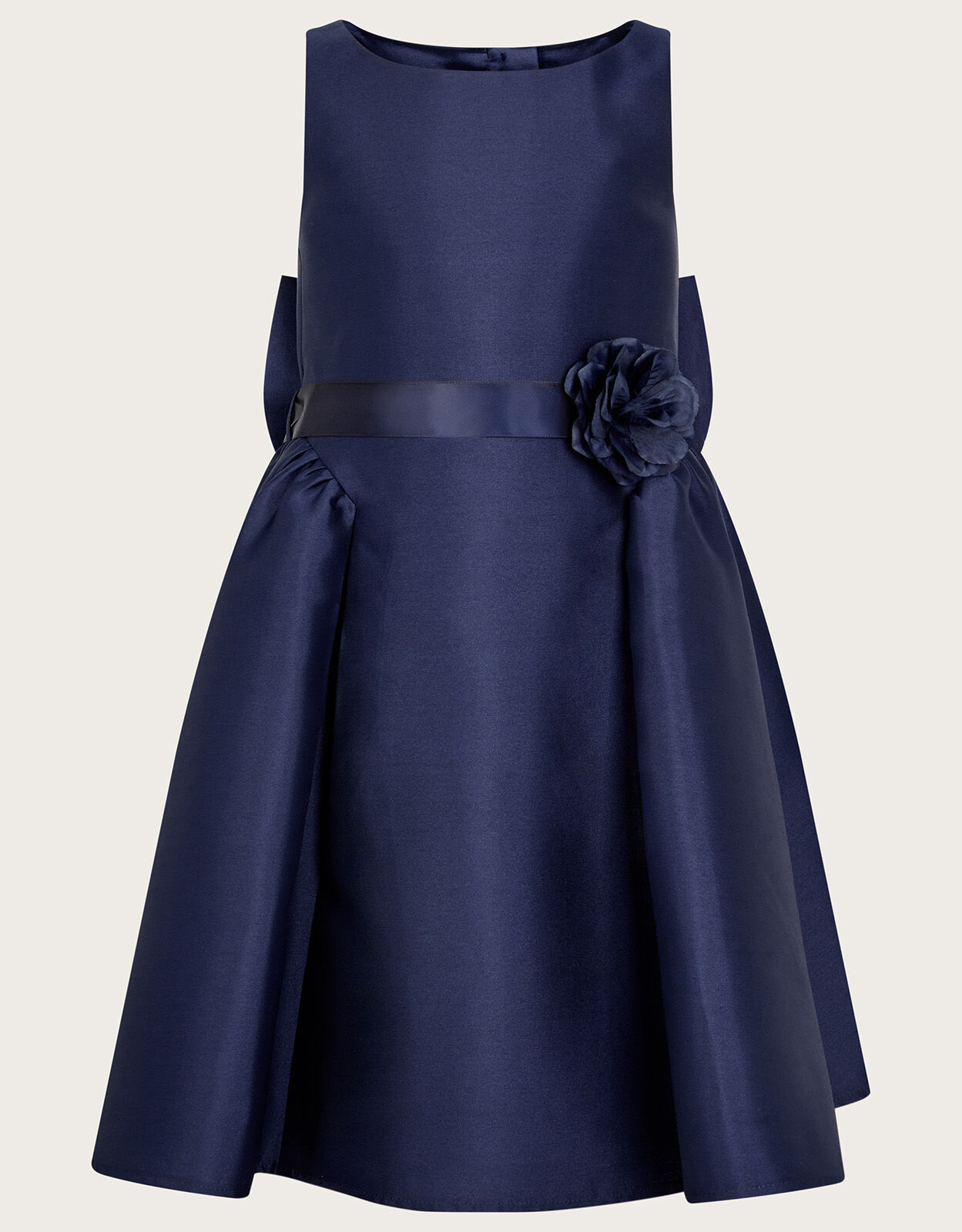 Holly Duchess Twill Bridesmaids Dress Blue Girls Dresses Monsoon UK