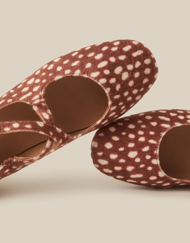 Dana Bambi Mary Jane Ballet Flats, Natural (NEUTRAL), large