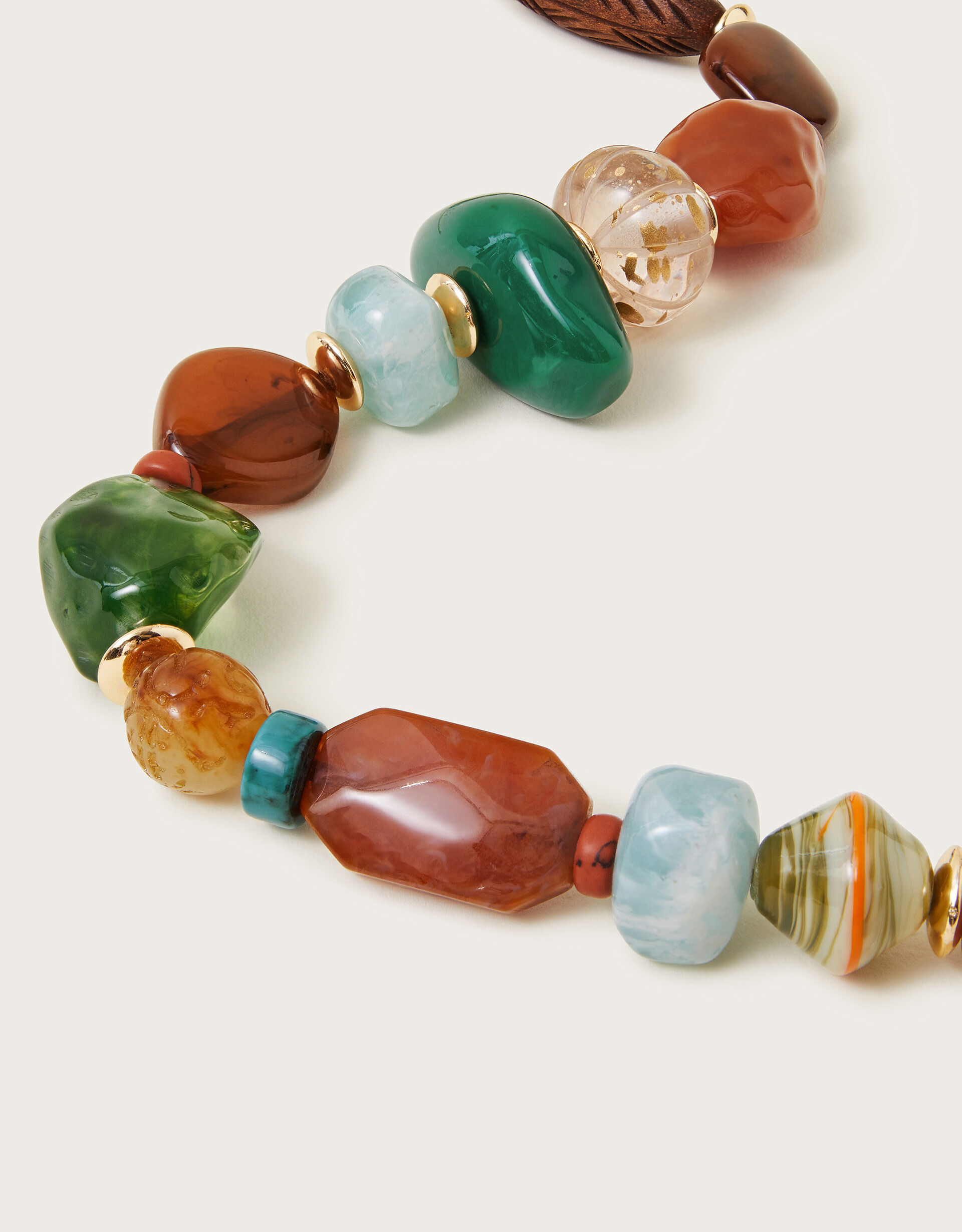Chunky Beaded Necklace Accessories Monsoon UK