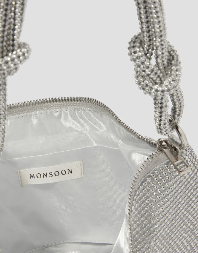 Cindy Chainmail Knot Strap Bag, , large