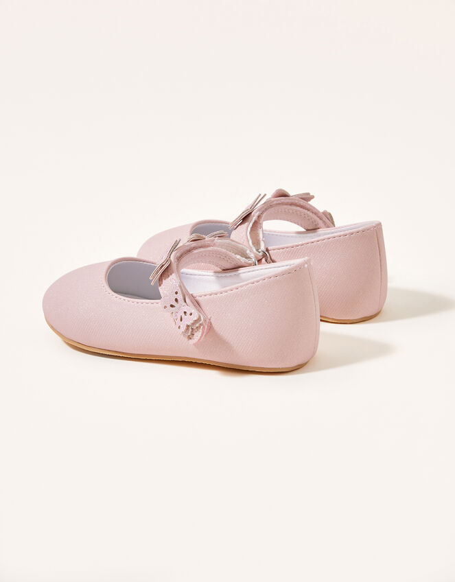Shimmer Butterfly Walker Shoes, Pink (PINK), large