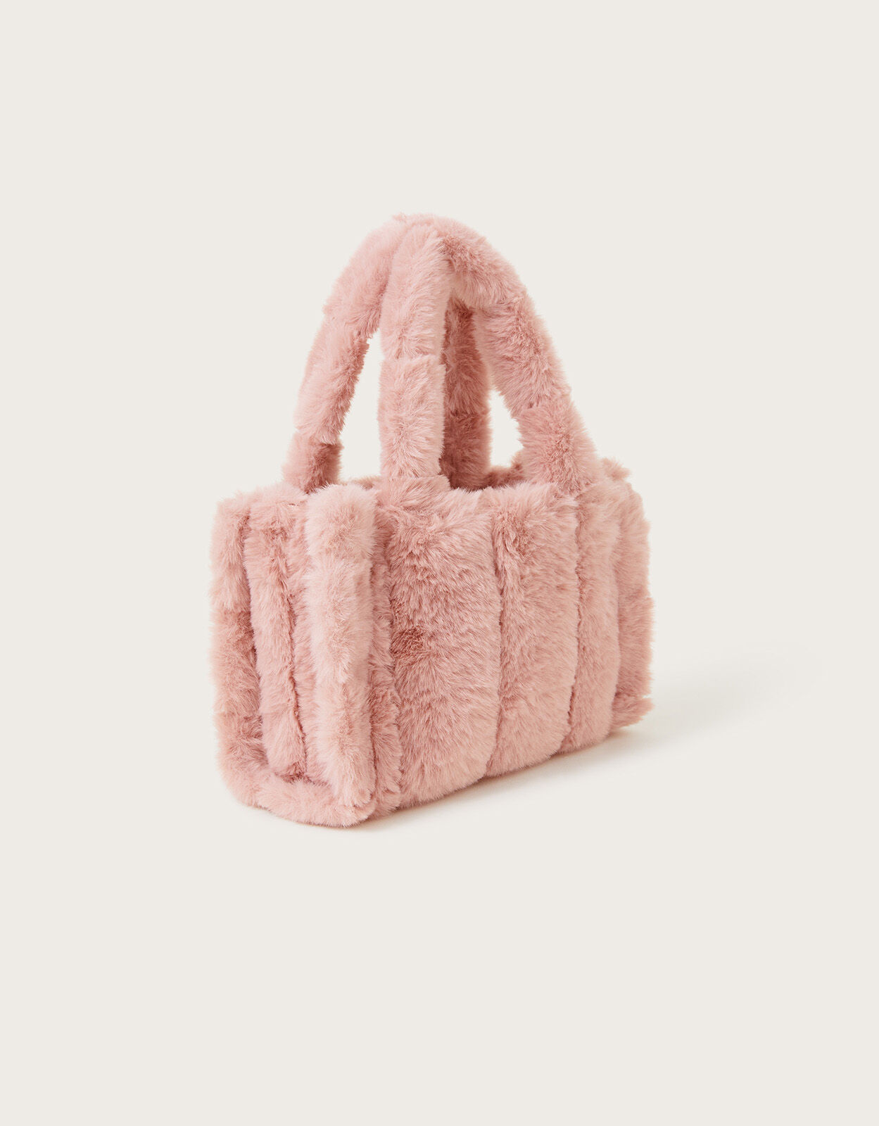 Fluffy top pink bag