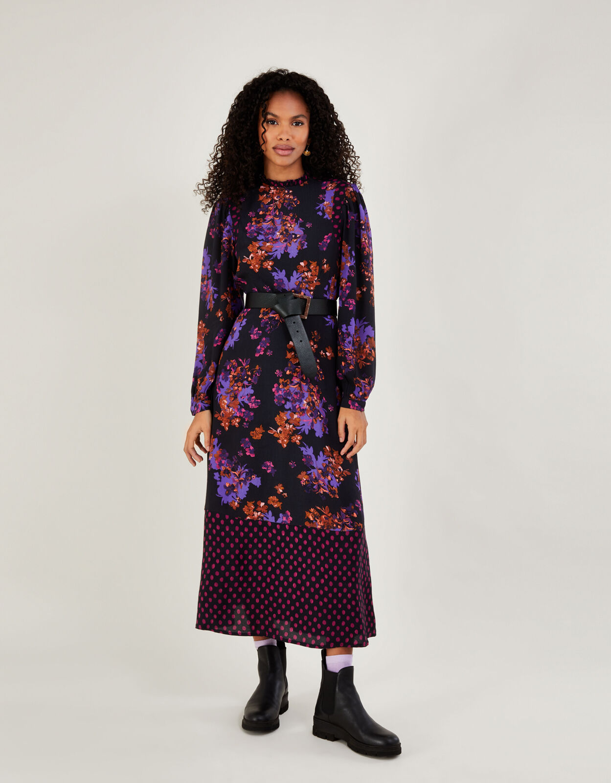 Monsoon hotsell purple dress