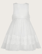 Alovette Lace Communion Dress, White (WHITE), large
