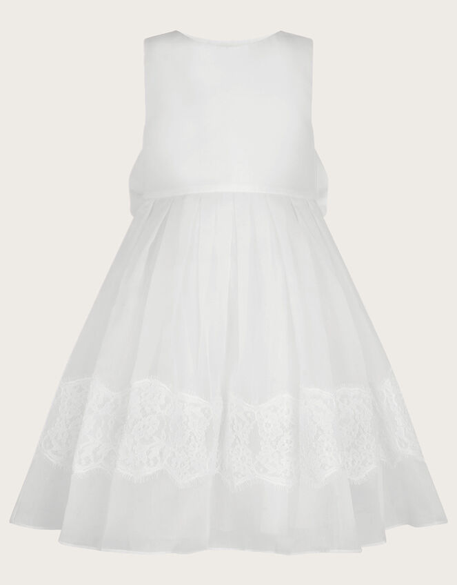 Alovette Lace Communion Dress, White (WHITE), large