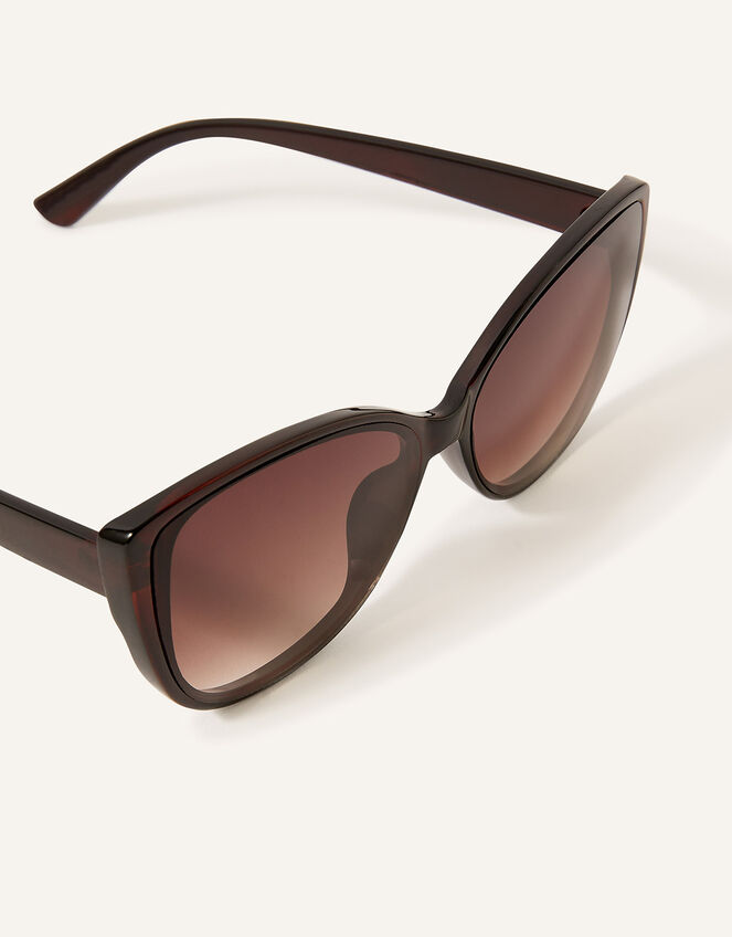 Tortoiseshell Cateye Sunglasses, , large