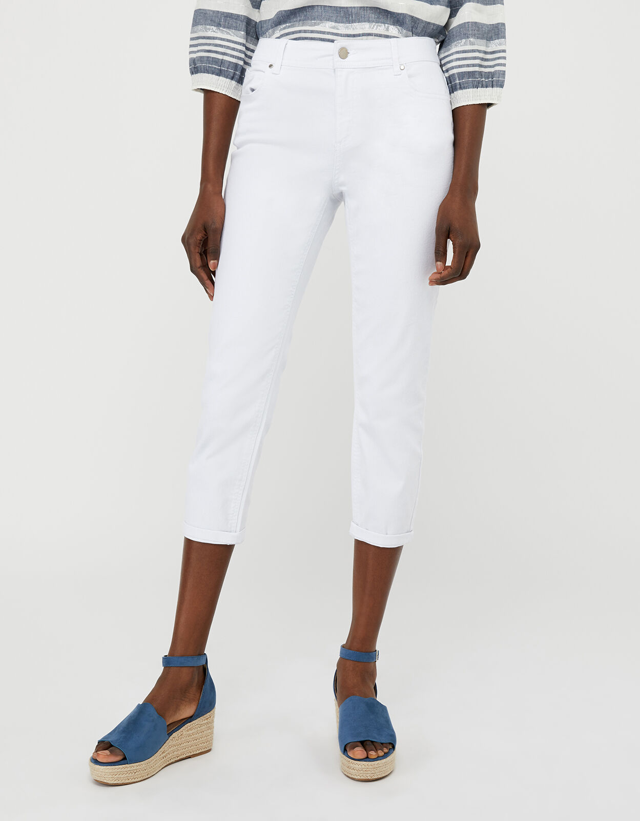 Monsoon cropped jeans Clearance