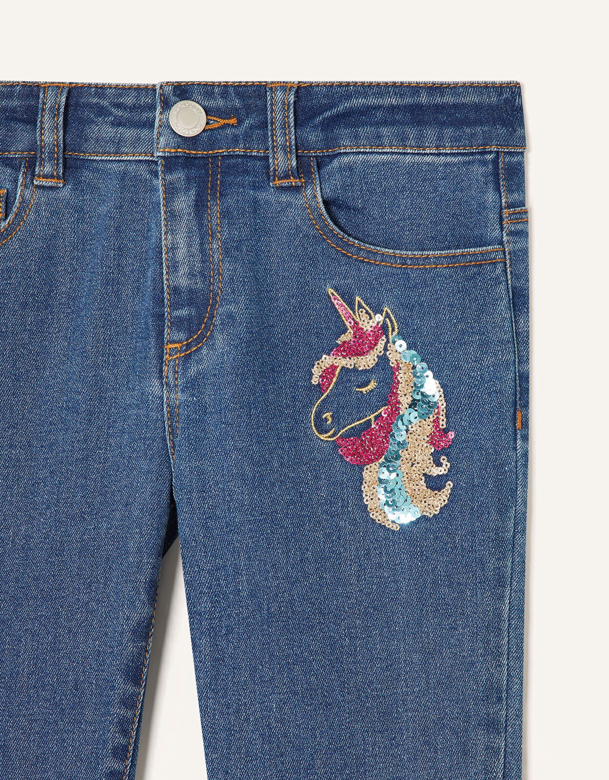 Girls best sale unicorn jeans