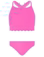 Butterfly Laser-Cut Bikini Set, Pink (PINK), large