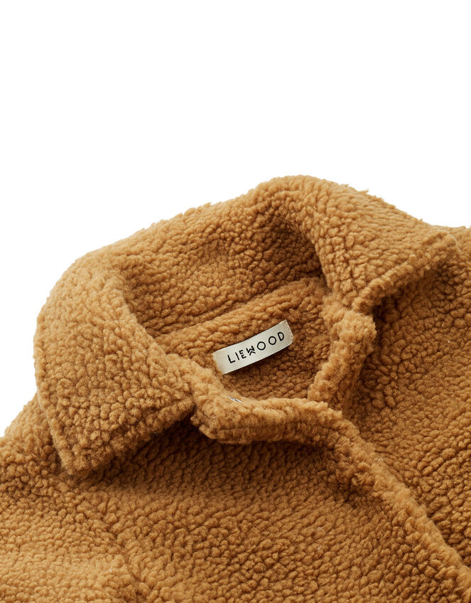 Liewood Arna Pile Jacket, Camel (CARAMEL), large