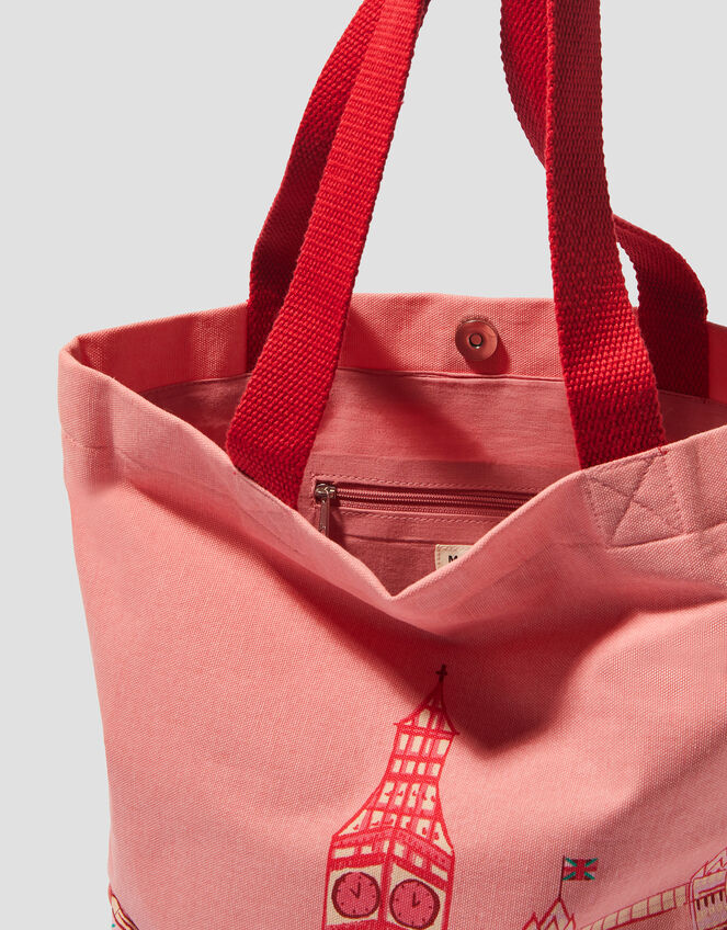 London Canvas Tote Bag, , large