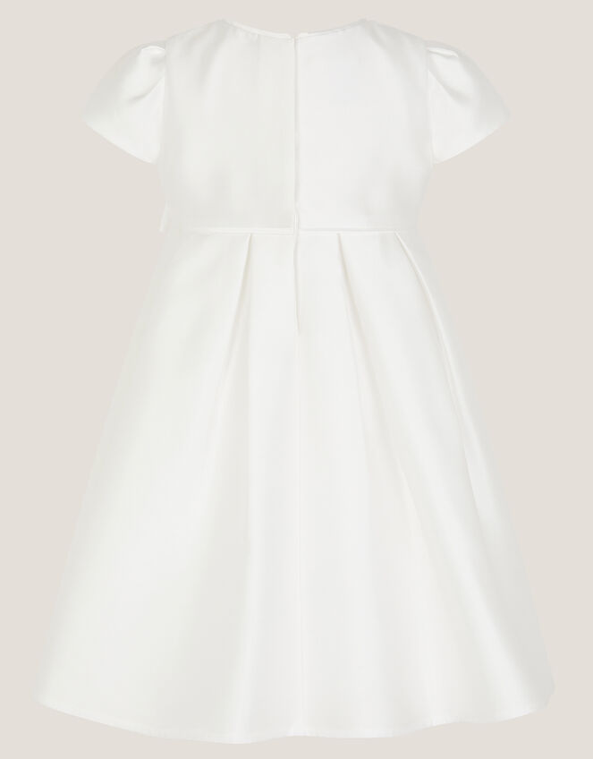 Baby Isabella Pearl-Embellished Dress, Ivory (IVORY), large