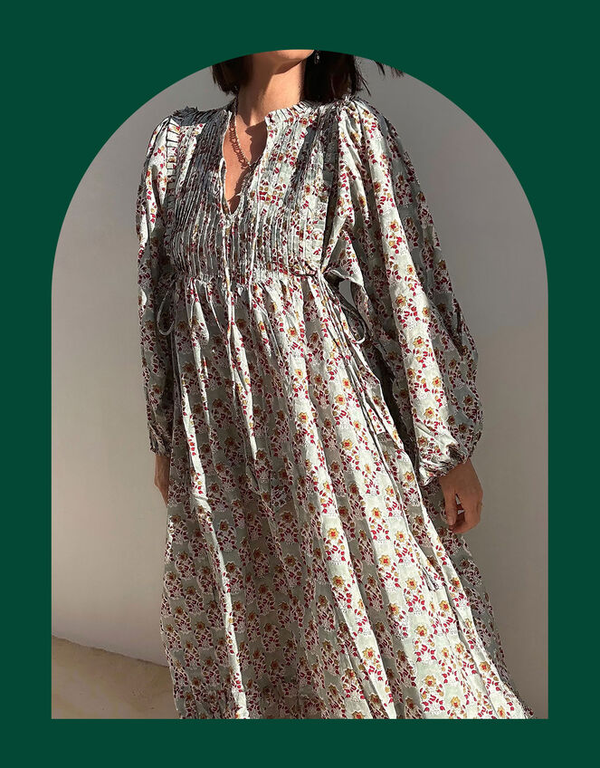 Maison M Autumn Dress, Grey (GREY), large