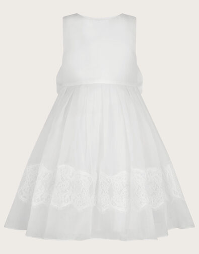 Alovette Lace Communion Dress, White (WHITE), large