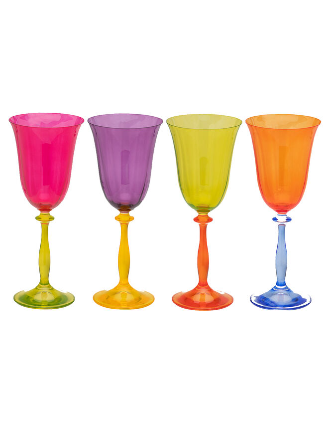 4-Pack Anna and Nina Wine Glasses, , large