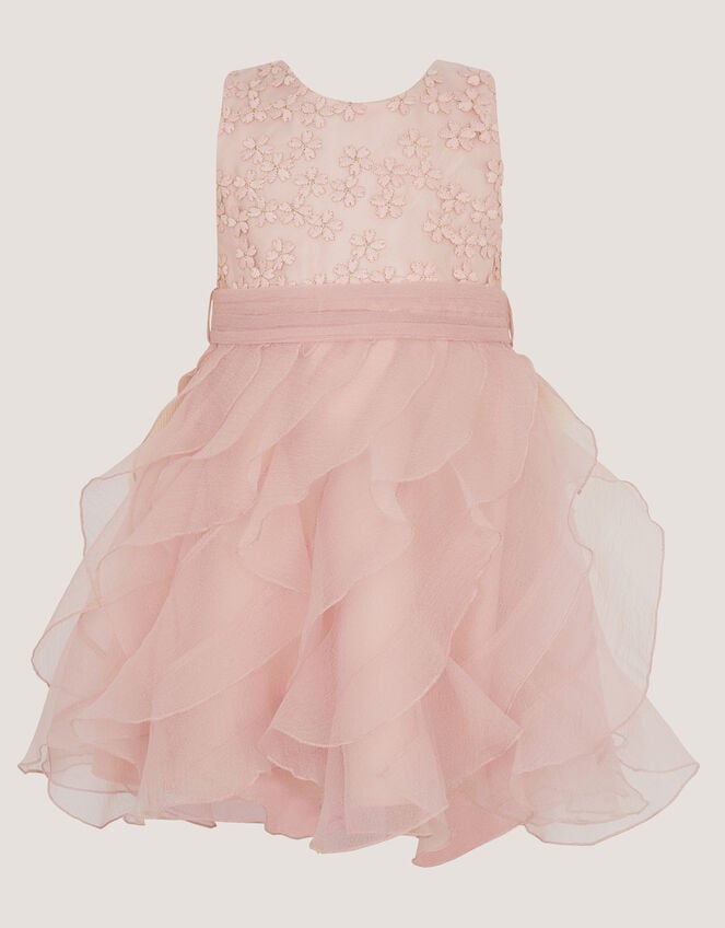Baby Daisy Ruffle Party Dress, Pink (PINK), large