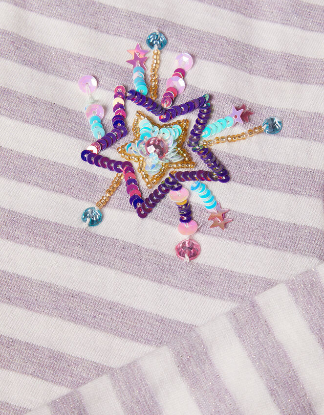 Starburst Scene 2-in-1 Disco Dress, Purple (PURPLE), large