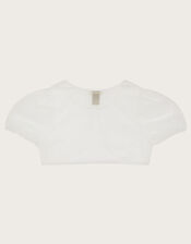 Pearl Tulle Cover Up, Ivory (IVORY), large