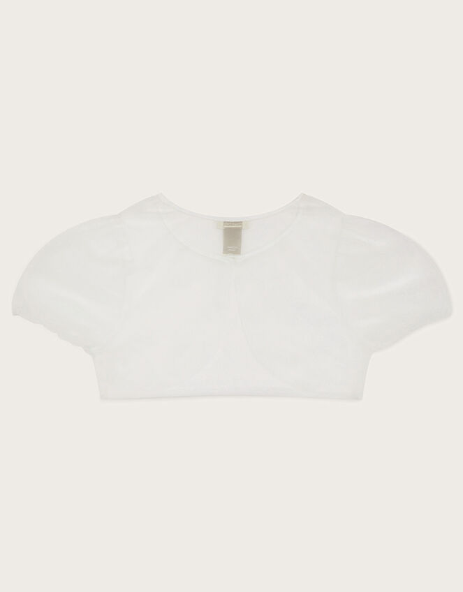 Pearl Tulle Cover Up, Ivory (IVORY), large