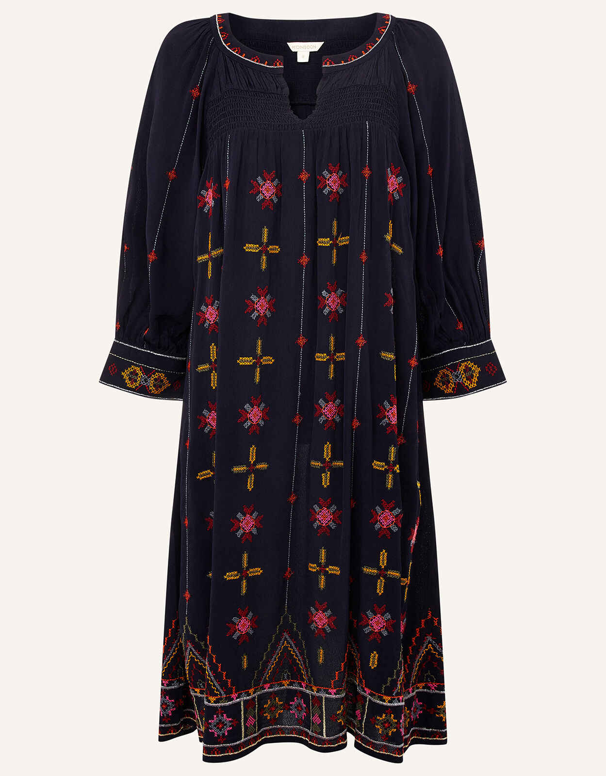 embroidered tunic dress uk