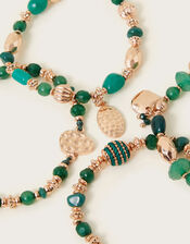 4-Pack Beaded Bracelets, , large