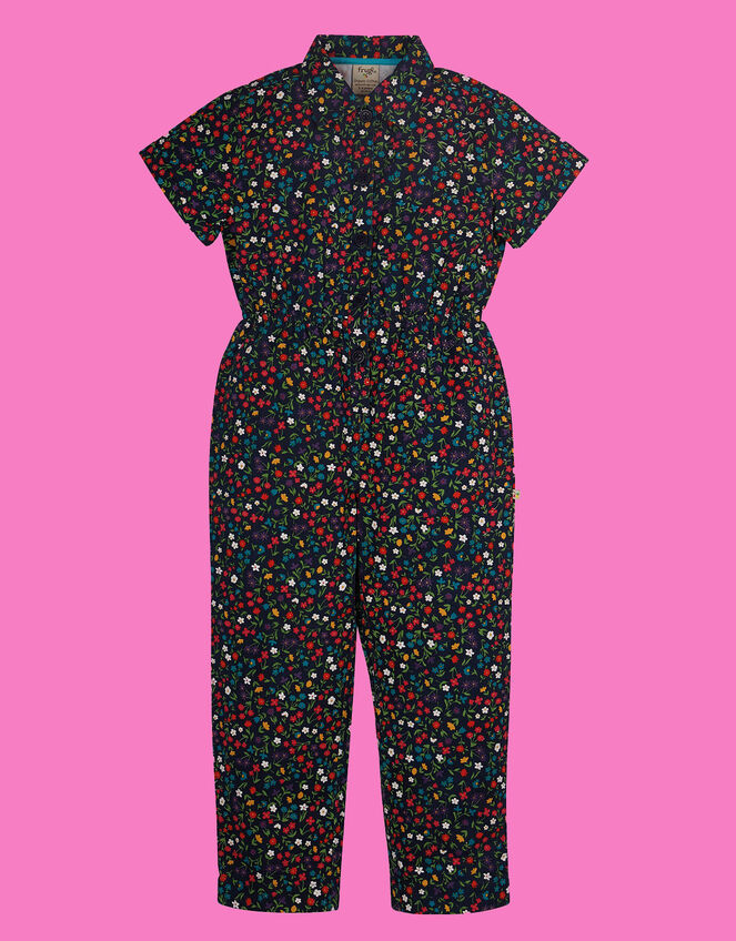Frugi Bowie Boiler Suit, Blue (NAVY), large
