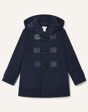 Duffle Coat , Blue (NAVY), large