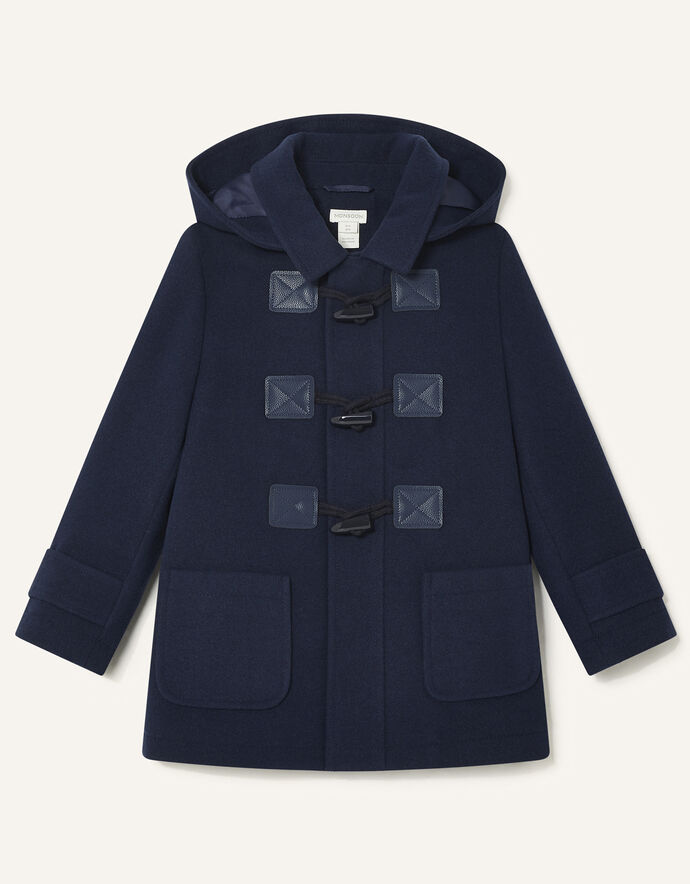 Duffle Coat Blue Boys' Coats & Jackets Monsoon UK.