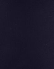 Sparkly Nylon Tights, Blue (NAVY), large