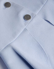 Skirted Twirl Smart Coat, Blue (PALE BLUE), large