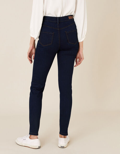 Nadine Short-Length Skinny Jeans, Blue (INDIGO), large