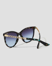 Link Tort Cat Eye Sunglasses, , large