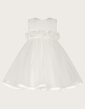 Baby Rosanna 3D Christening Dress, Ivory (IVORY), large