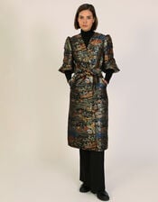 Traffic People Scenic Jacquard Duster Coat, Multi (MULTI), large