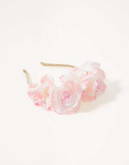 Rosa Statement Flower Headband, , large