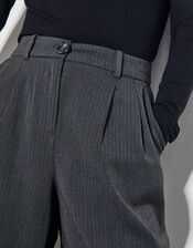 Wren Wide Leg Trousers, Grey (GREY), large
