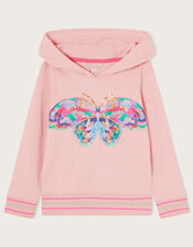Butterfly Hoodie, Pink (PINK), large